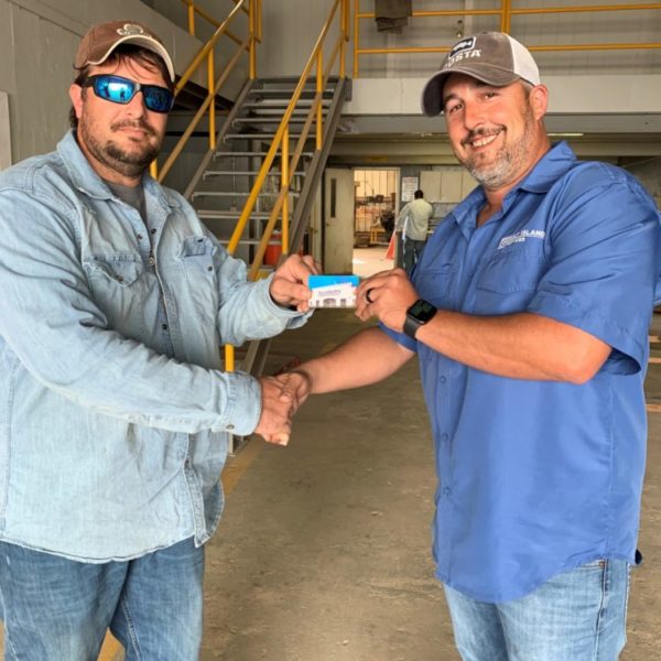 Gulf Island Safety Award Winnder